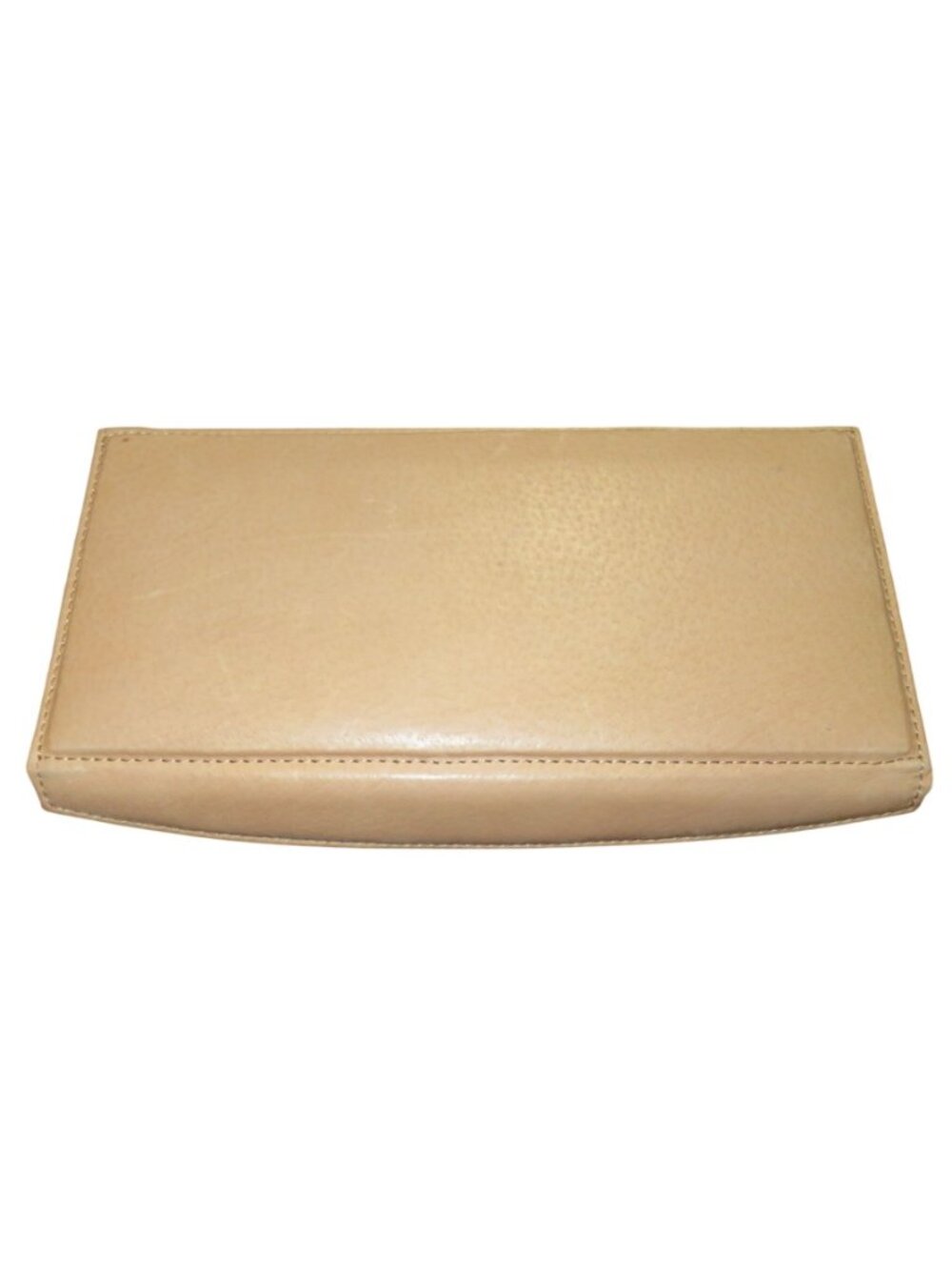 Neiman Marcus Vintage Leather Jewelry Travel Case Felt Lined & Snap Closure in P - Picture 2 of 7